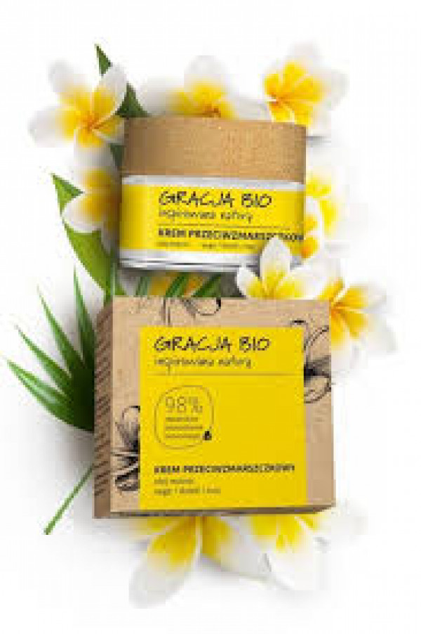 Gracja Bio Anti-Wrinkle Cream 50ml, monoi öljy
