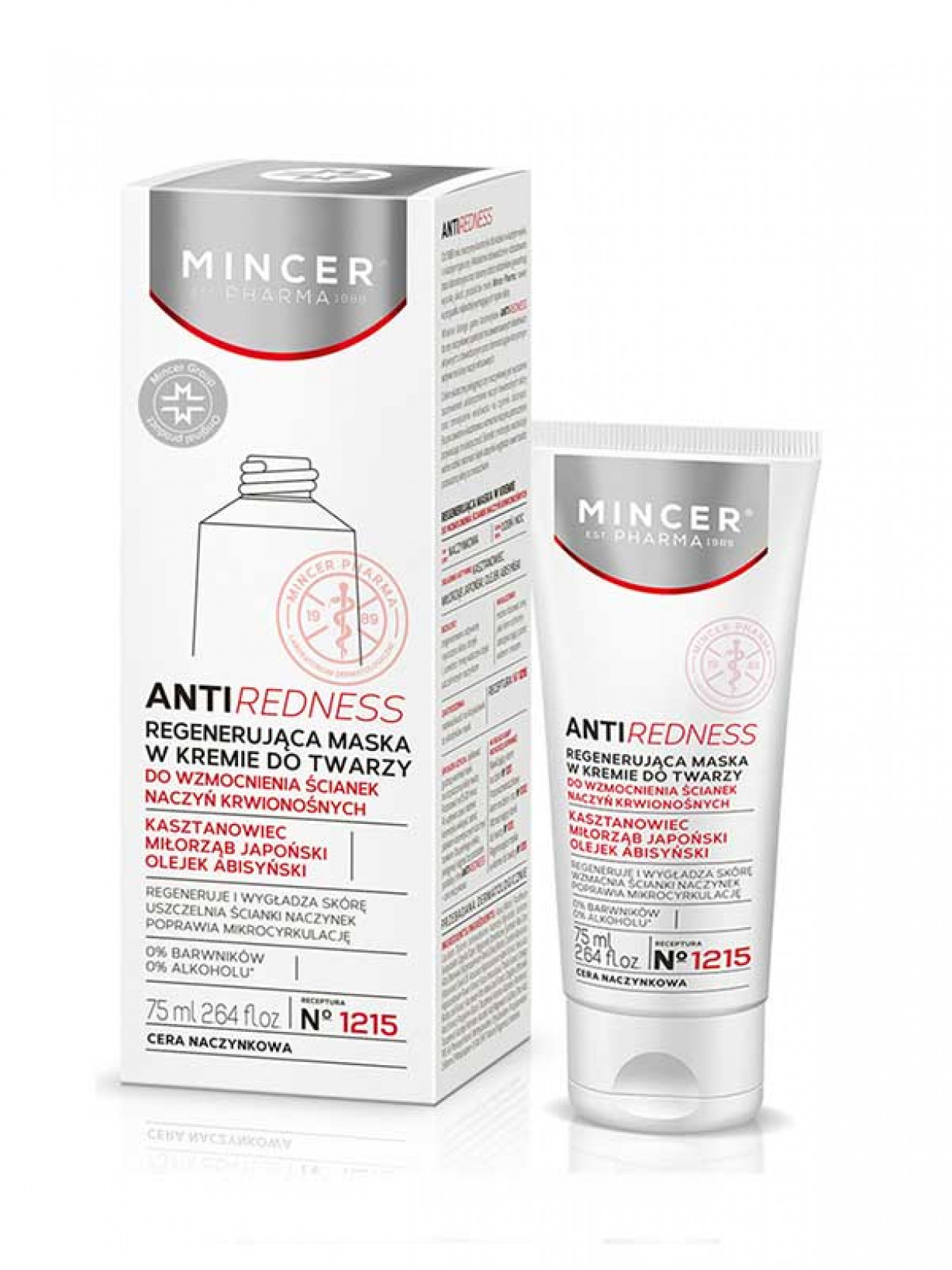 MPPRO AntiRedness Face Mask in a Cream 75ml MPPRO AntiRedness Face Mask in a Cream 75ml