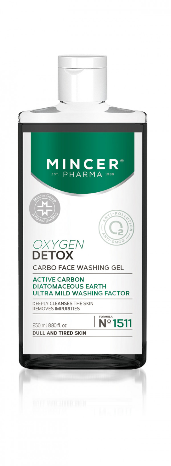 MPPRO OxygenDetox Carbon Face Wash 250ml