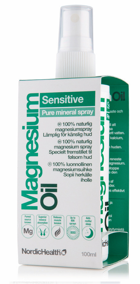 NordicHealth HERKÄN IHON MAGNESIUM ihosuihke 100ml NordicHealth HERKÄN IHON MAGNESIUM ihosuihke 100ml