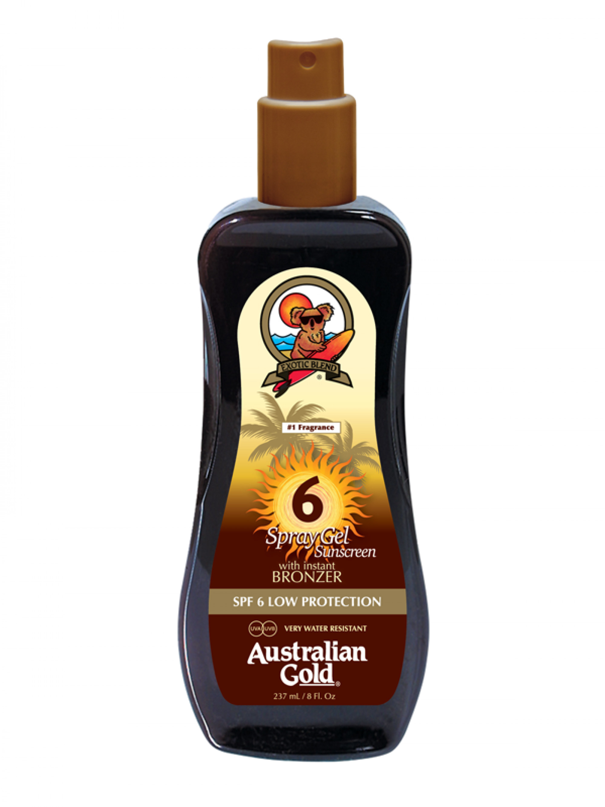 Australian Gold SPF6 Bronze-spray 237ml Australian Gold SPF6 Bronze-spray 237ml