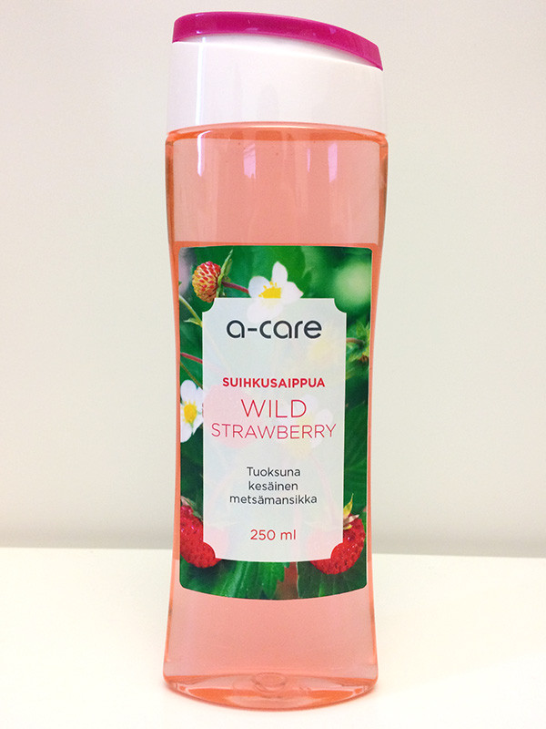 P a-care Shower Gel Wild Strawberry 250ml