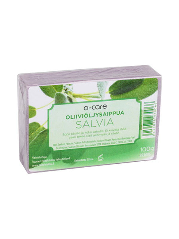 a-care Oliiviöljysaippua Salvia 100 g