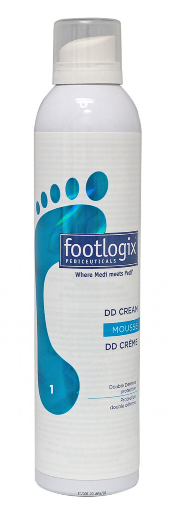 Footlogix 1 DD Cream Mousse Formula 300 ml