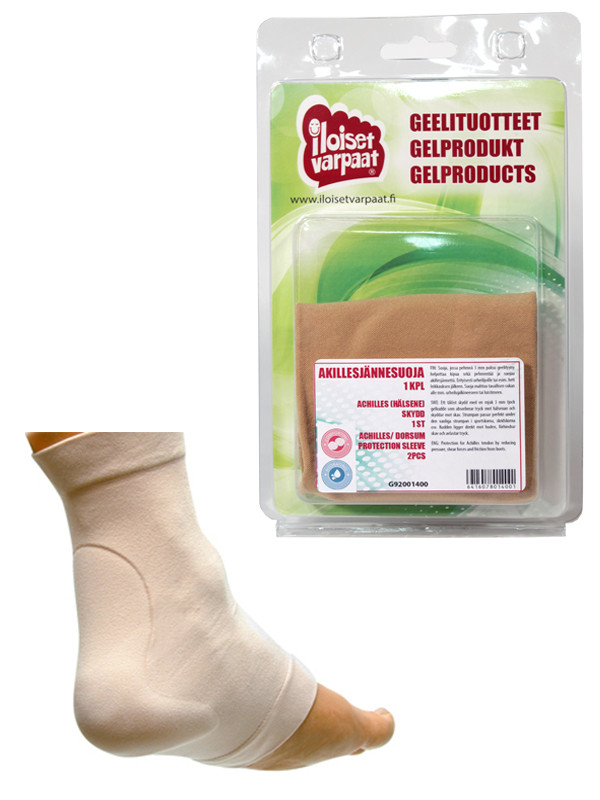 Akillesjännesuoja S/M 1 kpl (myyntipak.) Akillesjännesuoja S/M 1 kpl (myyntipak.)